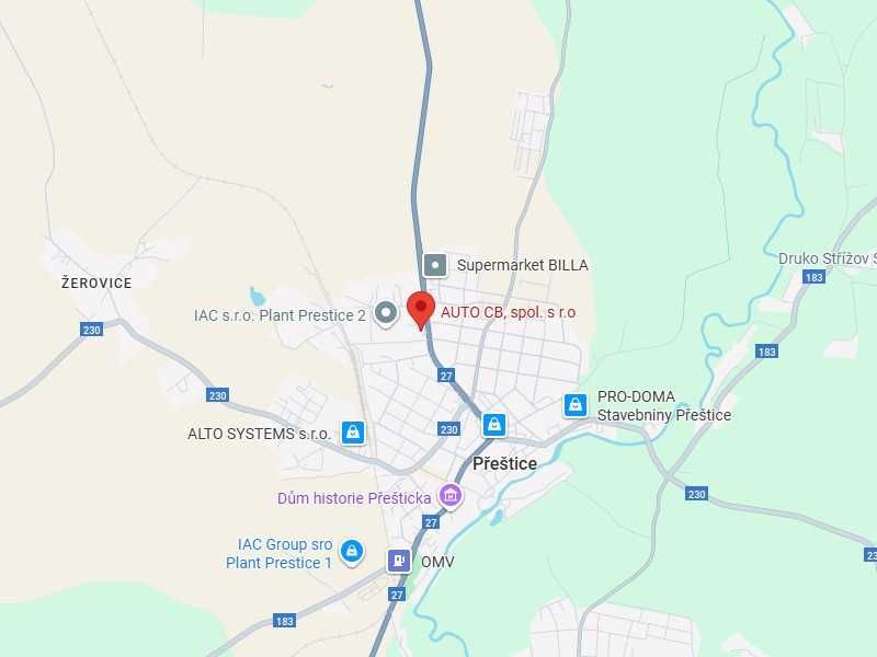 Zajišťujeme prodej náhradních dílů v Přešticích